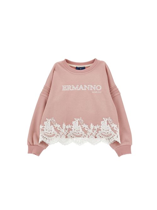 Felpa, bambina, logata. ERMANNO SCERVINO | Z9H603 8096091F